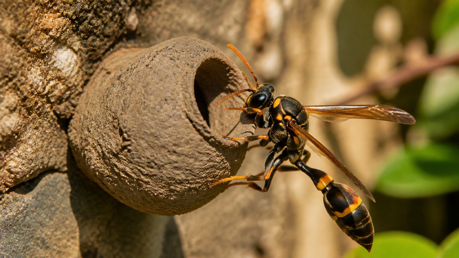 Potter Wasp, Eumeninae